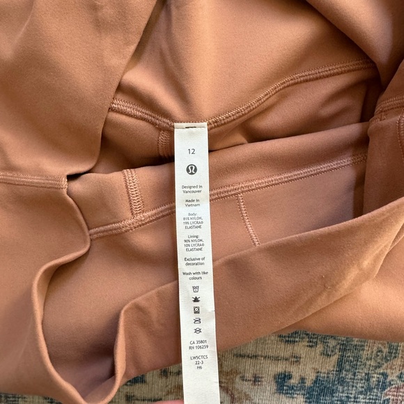 Lululemon Align High-Rise Pant 25" Dusty Clay - Picture 10 of 11